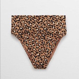 Aerie High Cut Cheeky Bikini Bottoms